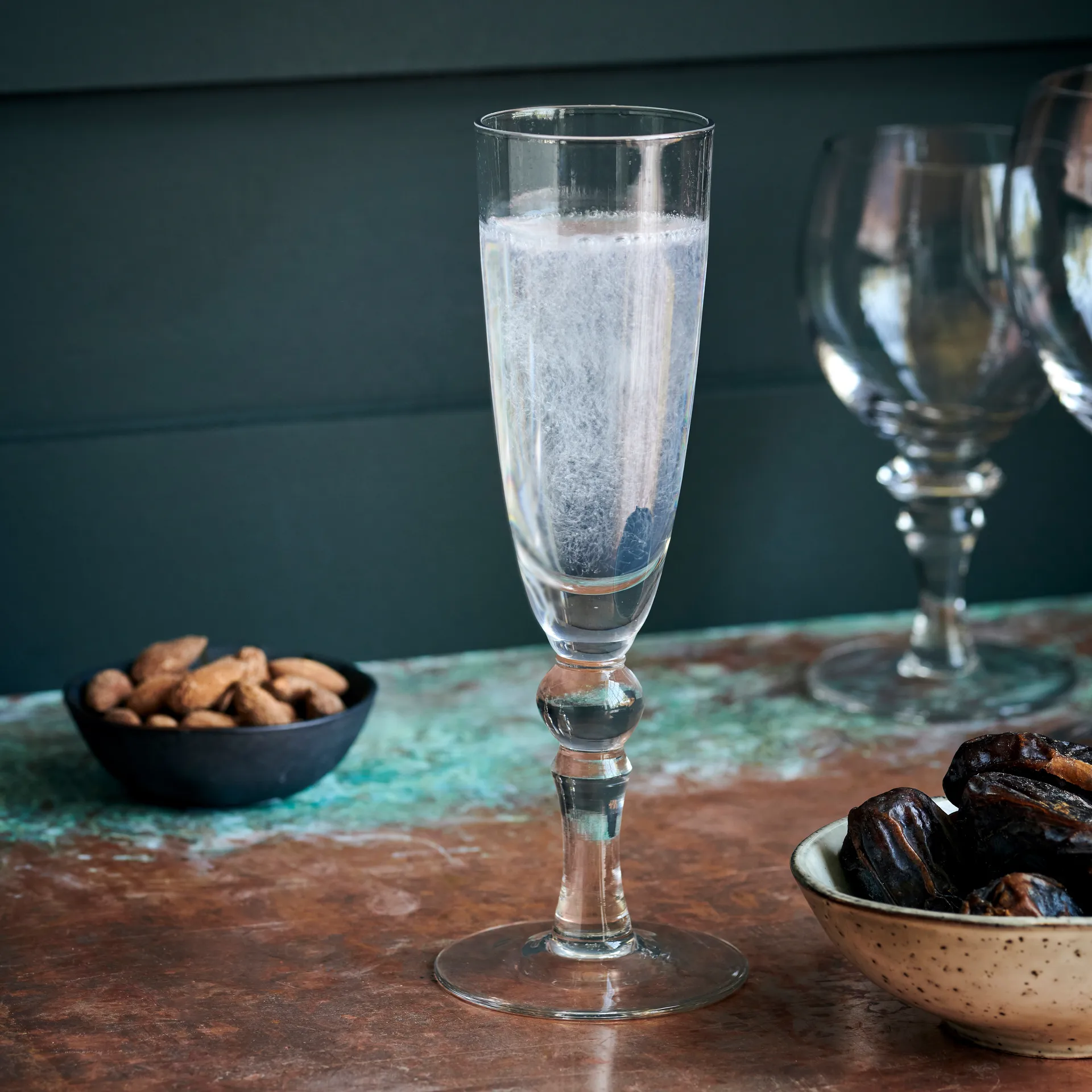 Verre à champagne Main 25 cl, Transparent House Doctor