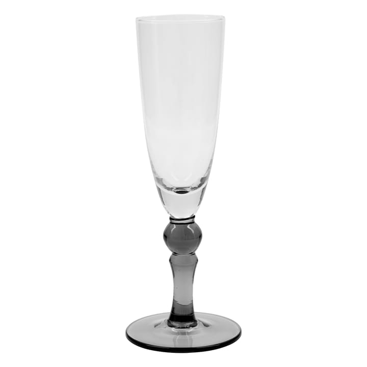 Verre à champagne Meyer 25 cl - Clear-grey - House Doctor