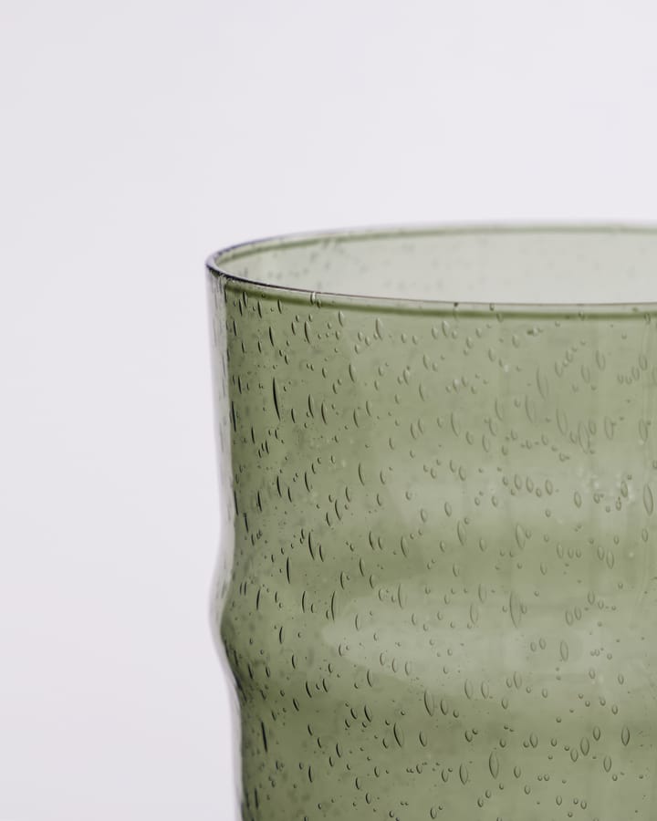 Verre Rain 10,5 cm, lot de 2, Vert House Doctor
