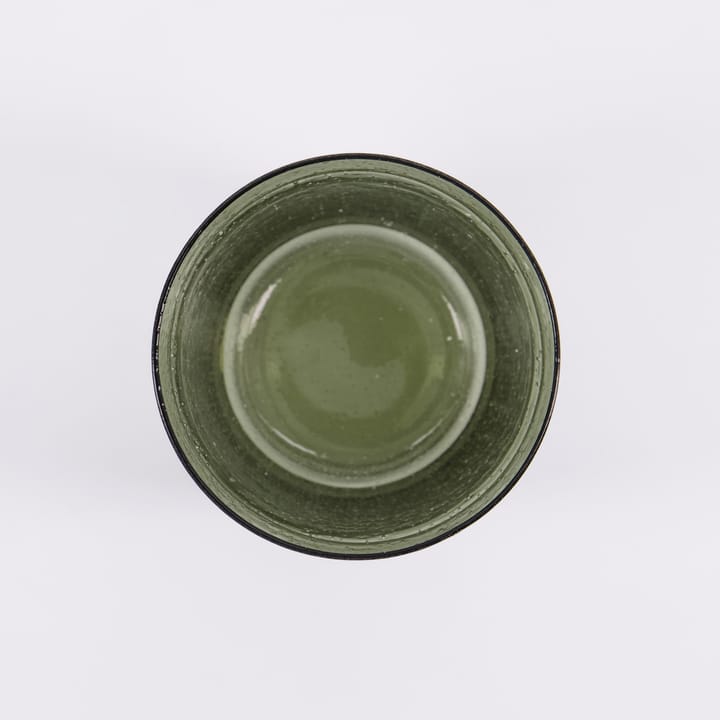 Verre Rain 14 cm, lot de 2, Vert House Doctor