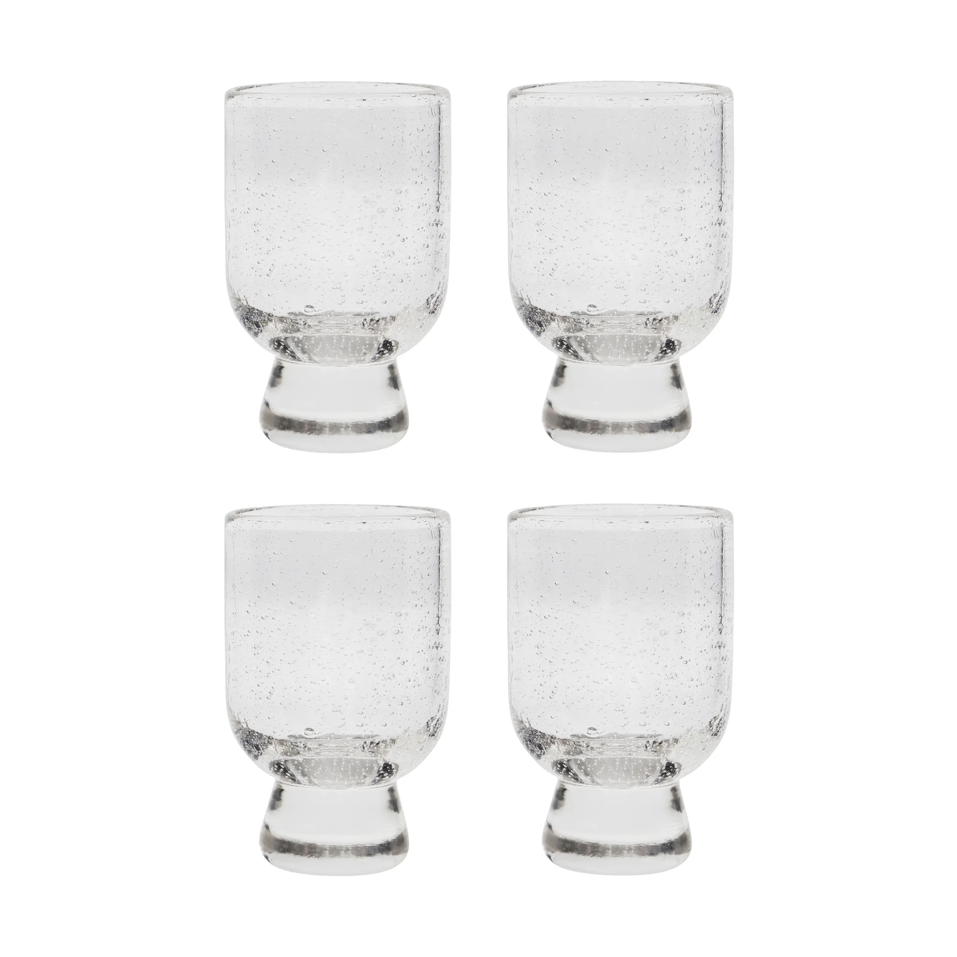 Verre Rich sur pied 23 cl, lot de 4, Clair House Doctor