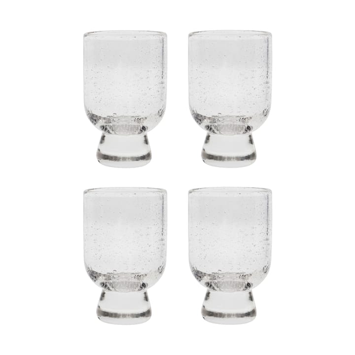 Verre Rich sur pied 23 cl, lot de 4 - Clair - House Doctor