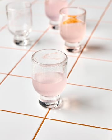 Verre Rich sur pied 23 cl, lot de 4 - Clair - House Doctor