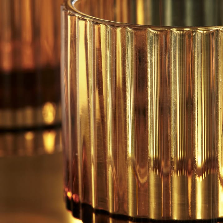 Verre Rills Lot de 4, Ambre House Doctor