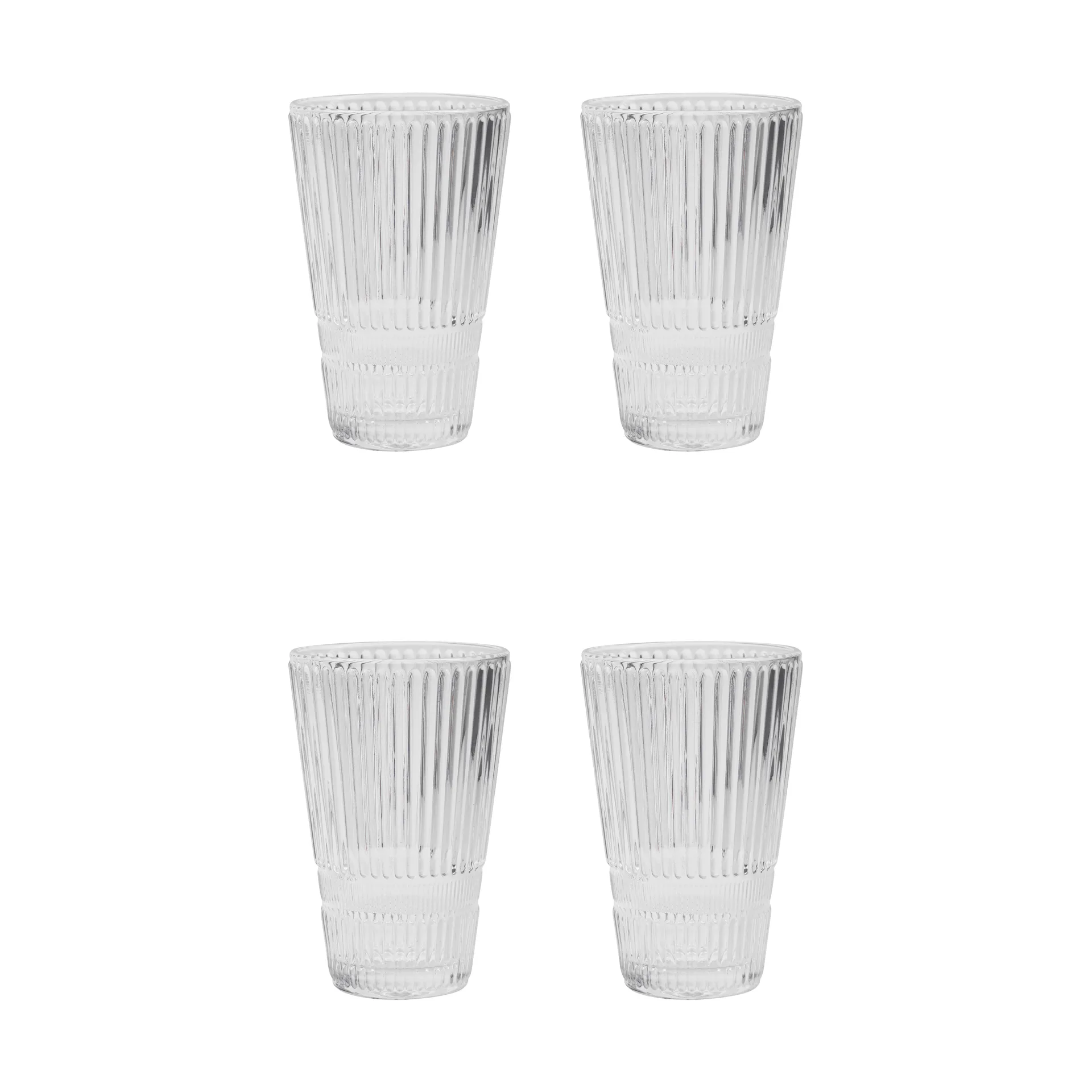 Verres à bière Slots lot de 4, Clair House Doctor