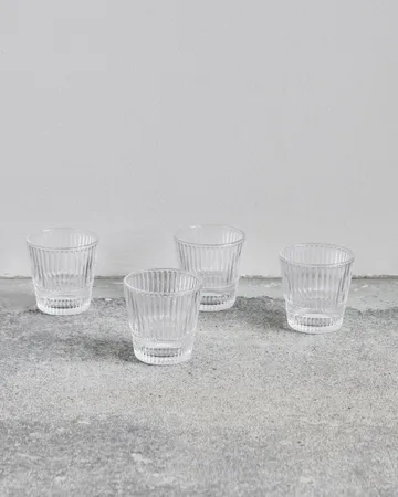 Verres à eau Slots lot de 4 - Clair - House Doctor