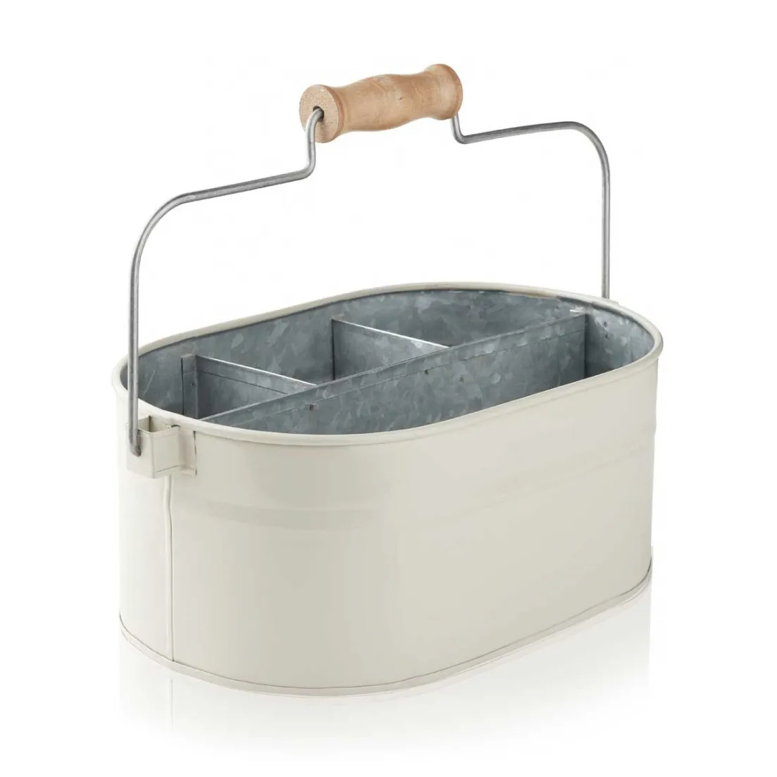 Boîte de rangement Humdakin System bucket 30x19 cm, Beige Humdakin