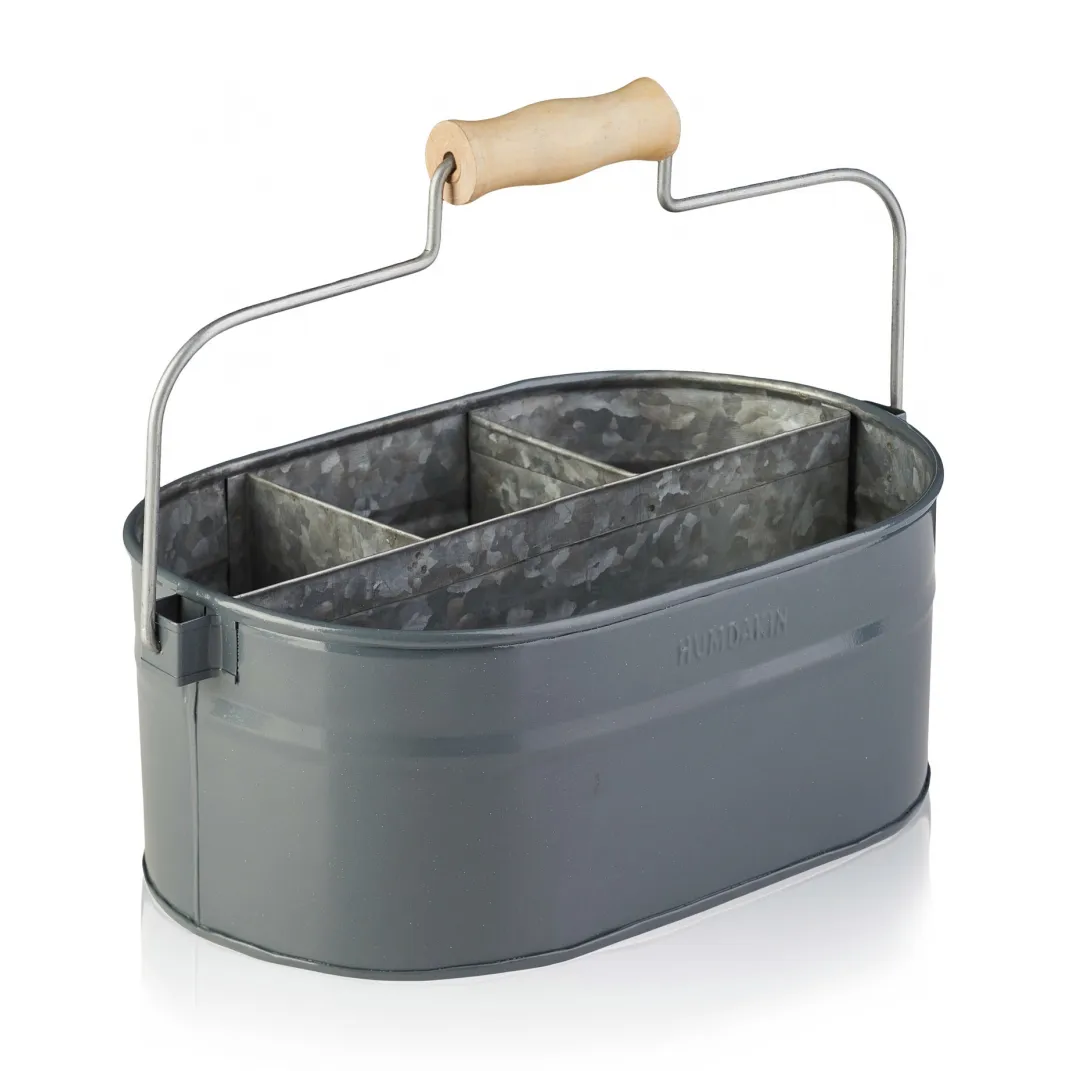 Boîte de rangement Humdakin System bucket 30x19 cm, Grey Humdakin