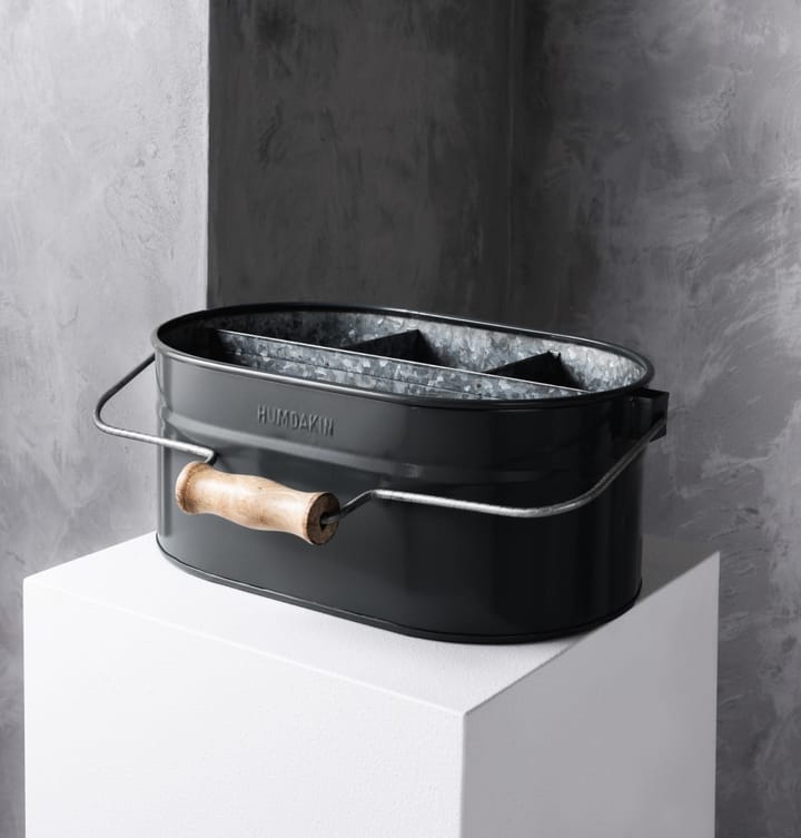 Boîte de rangement Humdakin System bucket 30x19 cm - Matte black - Humdakin