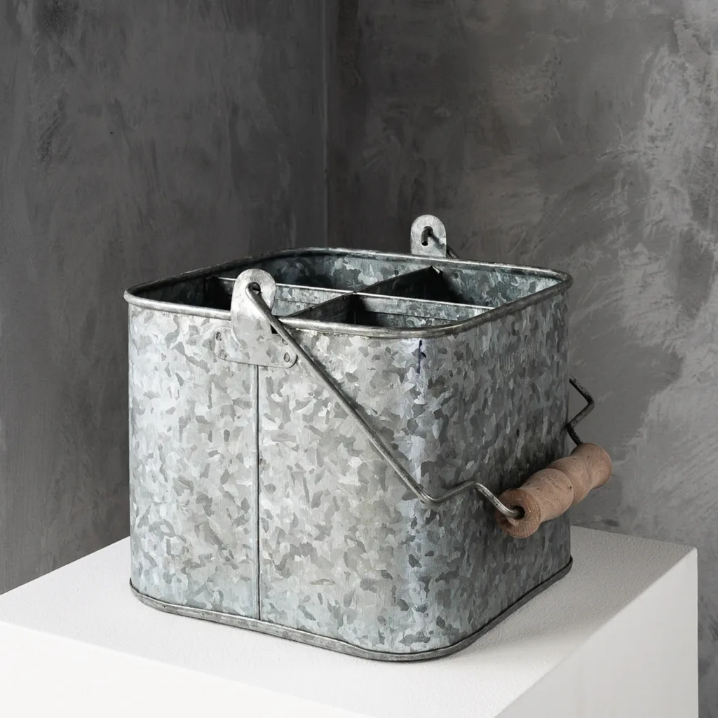 Boîte de rangement Humdakin zink bucket, 25x25 cm Humdakin