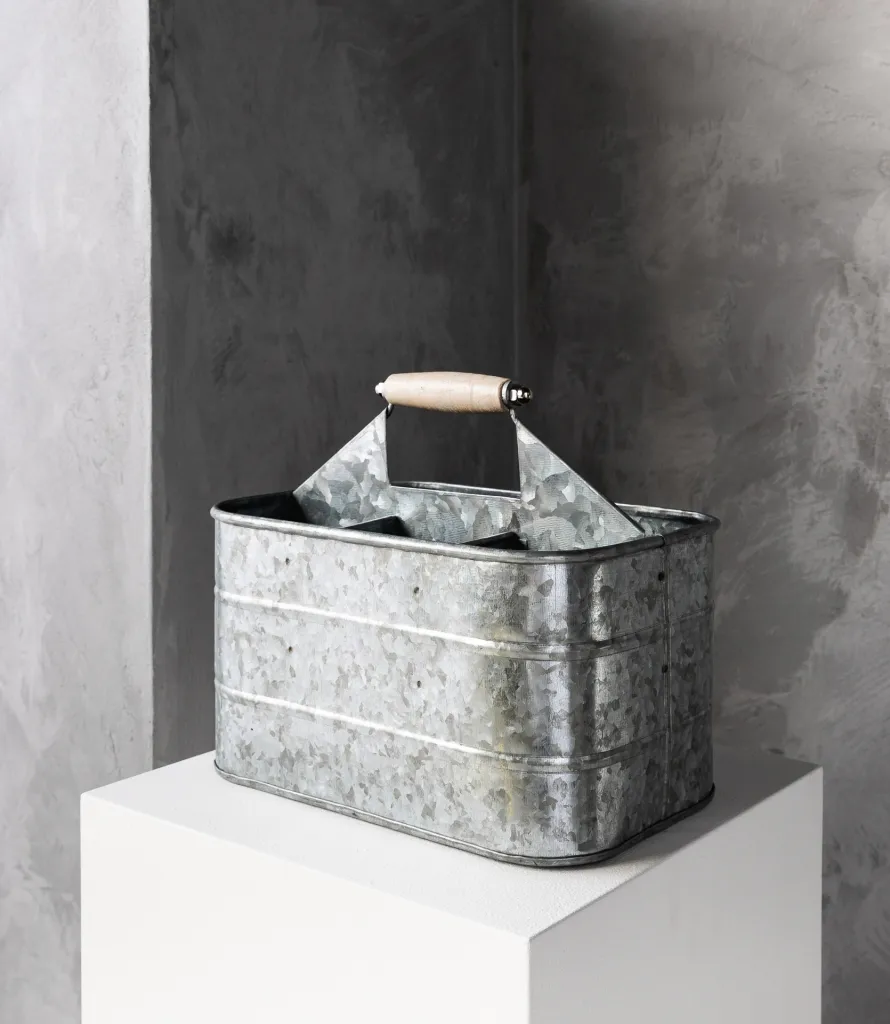 Boîte de rangement Humdakin zink bucket, 30x20 Humdakin