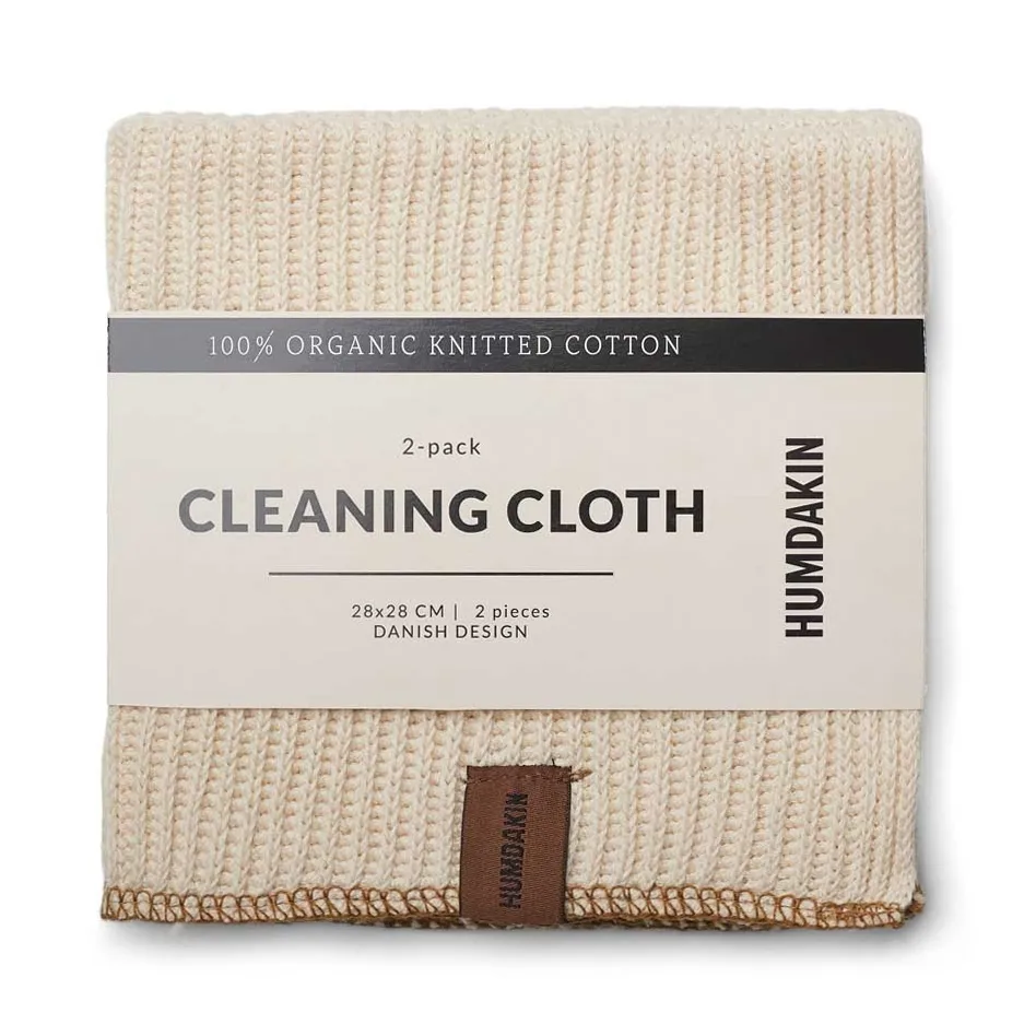 Chiffon Humdakin 28x28 cm Lot de 2, Shell-sunSet Humdakin