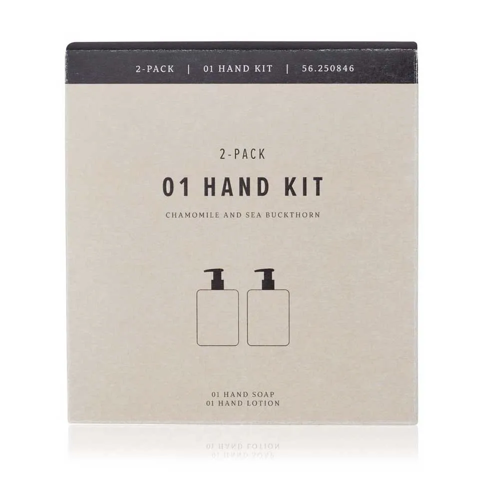 Coffret cadeau soin des mains Humdakin 2 x 300 ml, Chamomile & sea buckthorn Humdakin