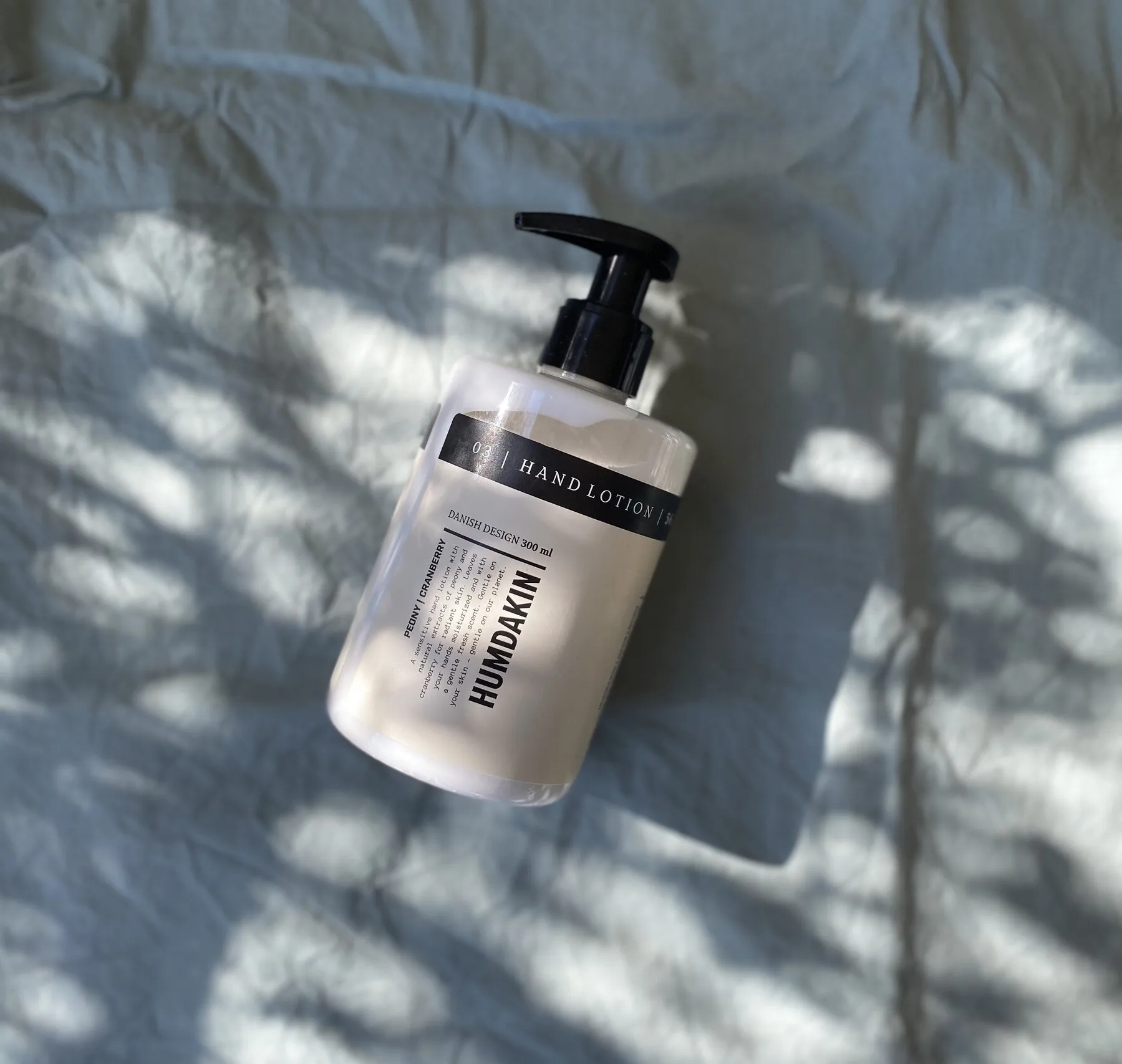 Crème pour les mains Humdakin 300 ml, Peony & cranberry Humdakin