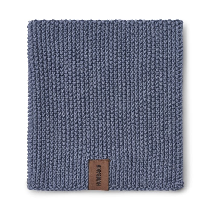 Lavette Humdakin Knitted 28x28 cm - Blue stone - Humdakin