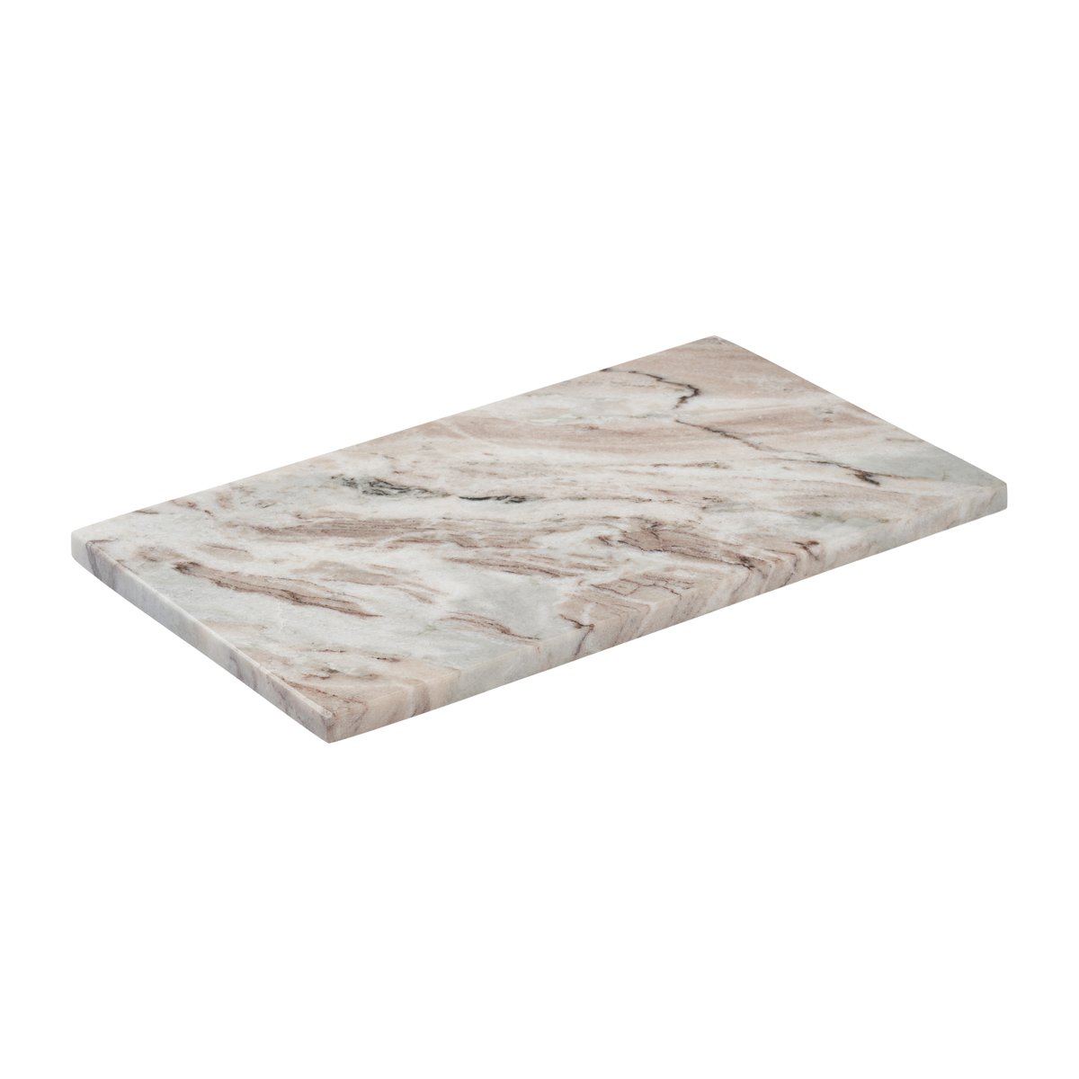 humdakin plateau en marbre humdakin 20x35 cm marron
