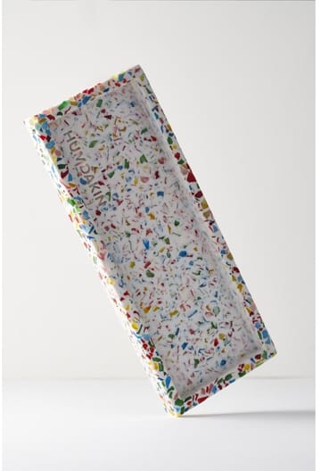 Plateau Humdakin Terrazzo 10x25 cm - Rainbow - Humdakin