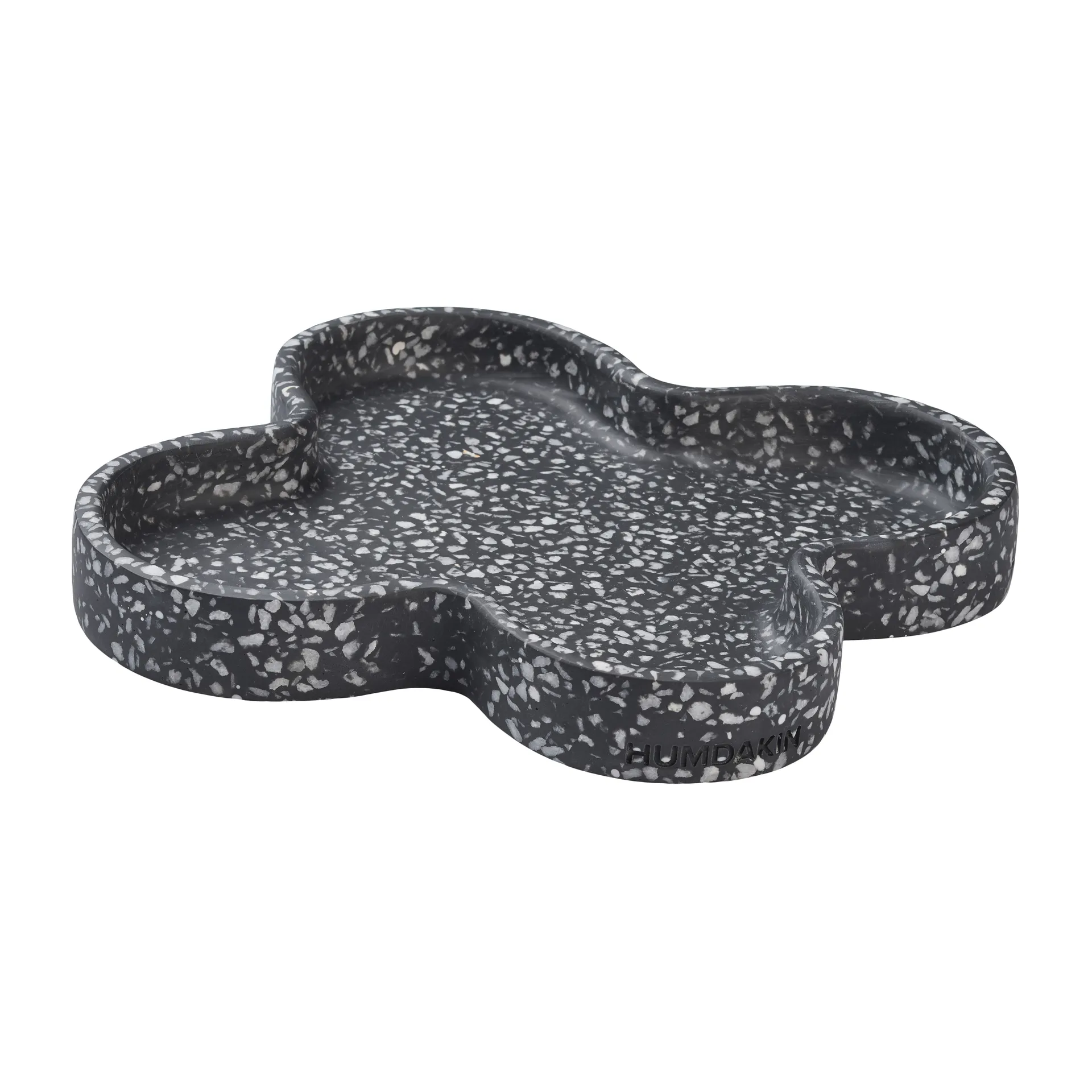 Plateau Humdakin Terrazzo 27 cm, Noir Humdakin