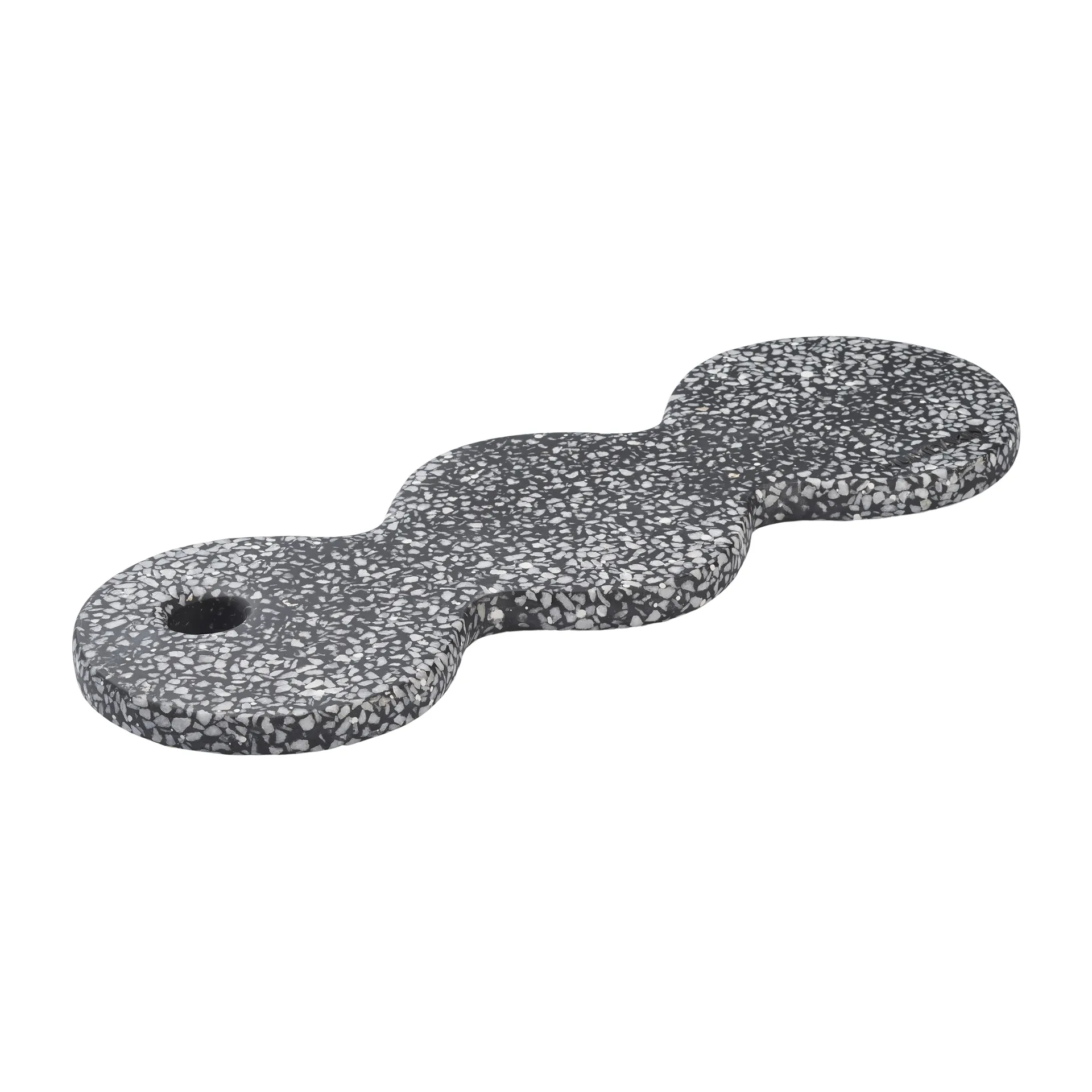 Plateau Humdakin Terrazzo 40 cm, Noir Humdakin