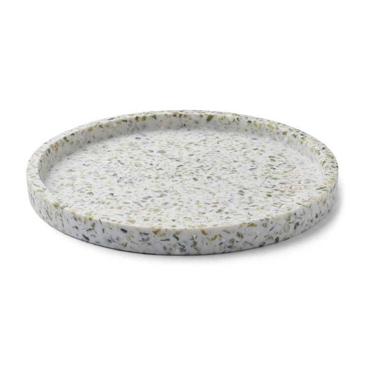 Plateau rond Humdakin Terrazzo Ø20 cm - Green-white - Humdakin