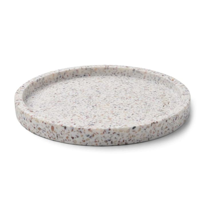 Plateau rond Humdakin Terrazzo Ø20 cm - White-brown - Humdakin