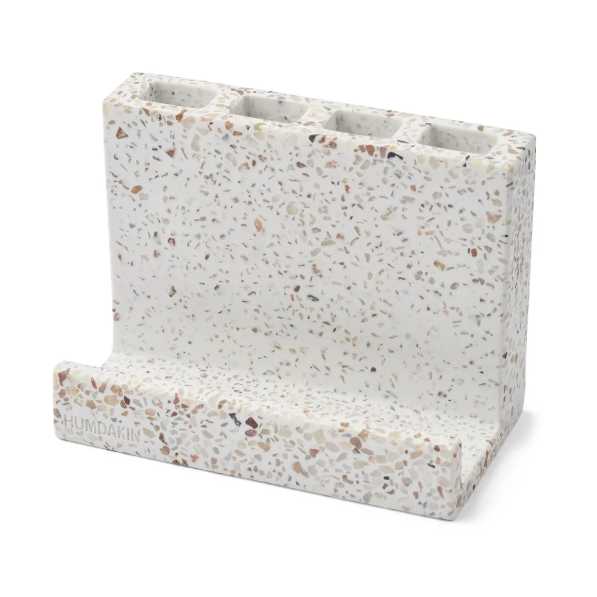 Porte-brosse à dents Humdakin Terrazzo, Red-beige Humdakin