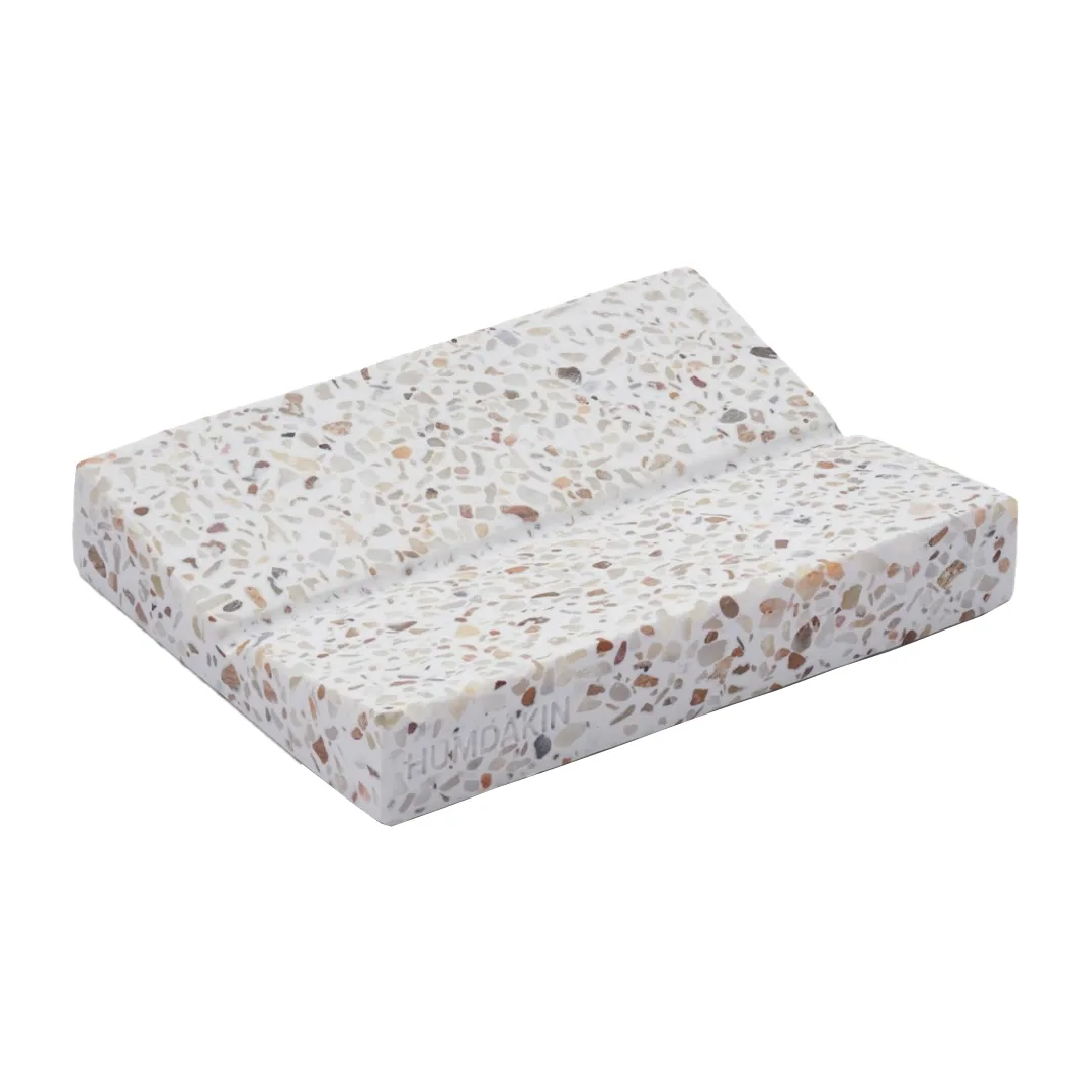 Porte-savon Terrazzo Humdakin 9x19 cm, Rouge-beige Humdakin