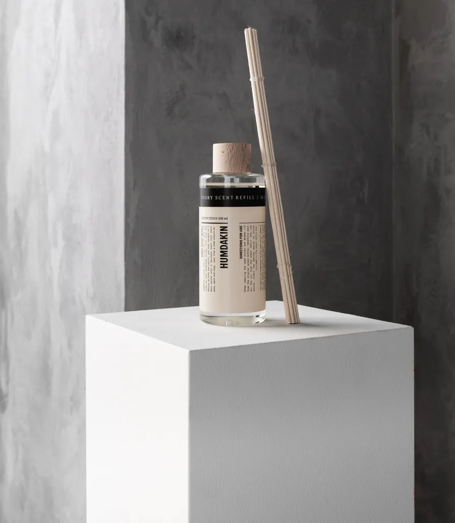 Recharge pour bâtonnets parfumés Humdakin 250 ml, Ivory Humdakin