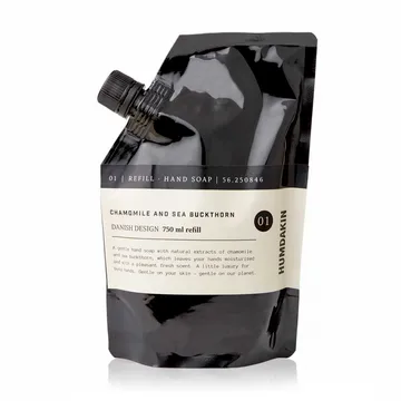 Recharge pour savon à mains Humdakin 750 ml - Chamomille & sea buckthorn - Humdakin