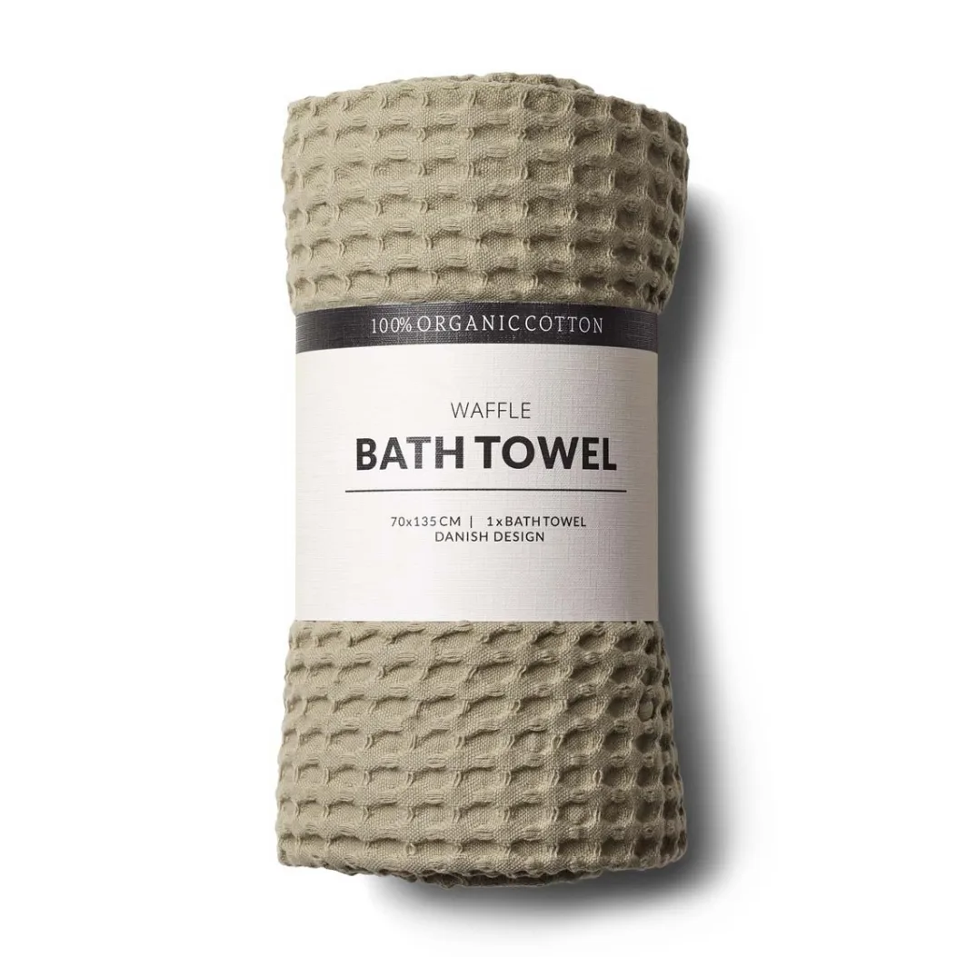 Serviette de bain Humdakin Waffle 70x135 cm, Oak Humdakin