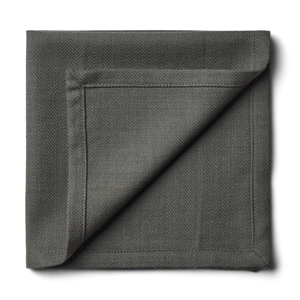 Serviette en tissu Humdakin 40x40 cm Lot de 2, Green seaweed Humdakin