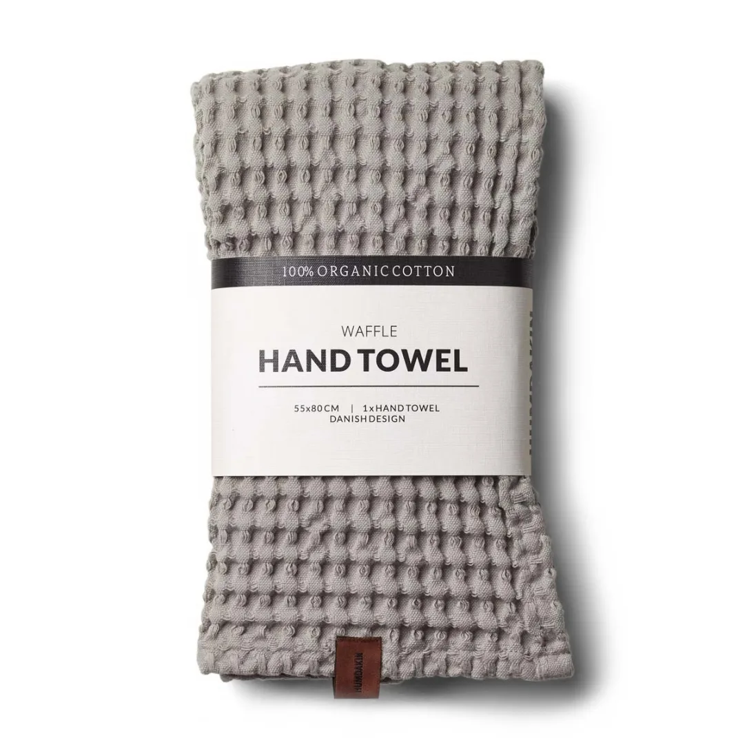 Serviette Humdakin Waffle 55x80 cm, Stone Humdakin