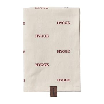 Torchon de cuisine Humdakin Hygge - Blanc cassé-rouge - Humdakin