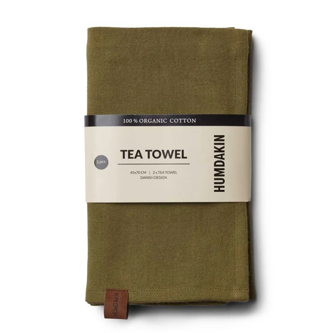 Torchon écologique Humdakin 45x70 cm, lot de 2, Fern Humdakin