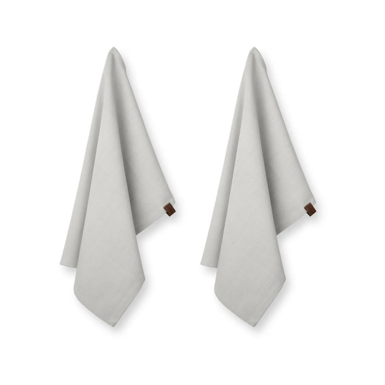 Torchon écologique Humdakin 45x70 cm, lot de 2, Stone Humdakin