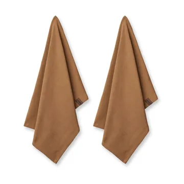 Torchon écologique Humdakin 45x70 cm, lot de 2 - Tabacco - Humdakin