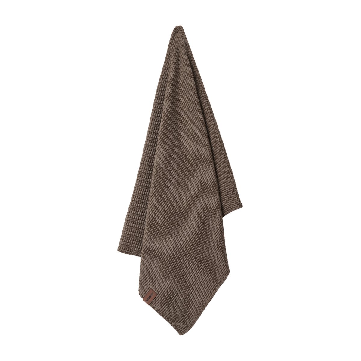 Humdakin Torchon Humdakin Knitted 45x70 cm Waldorf | Design Scandinave | Torchons | Marron