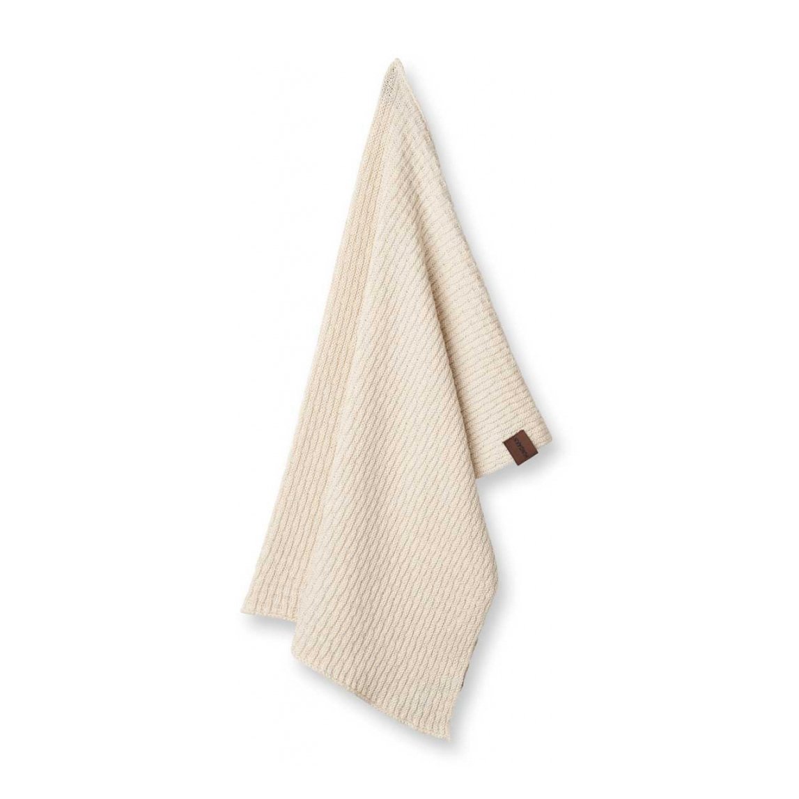 Humdakin Torchon tricoté Humdakin Beach 45x70 cm Shell