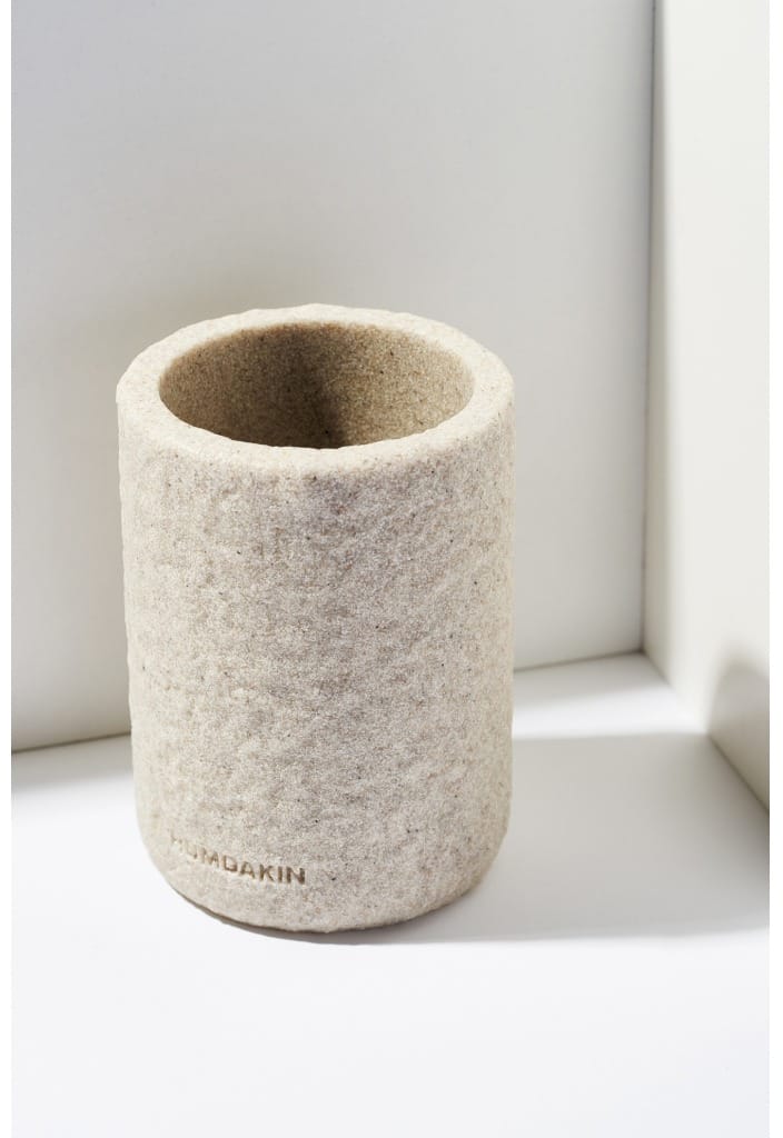 Vase Humdakin en grès 10 cm, Sand Humdakin