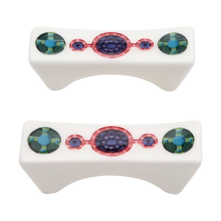 2 support pour baguettes Taika Sato - Blanc-multicolore - Iittala