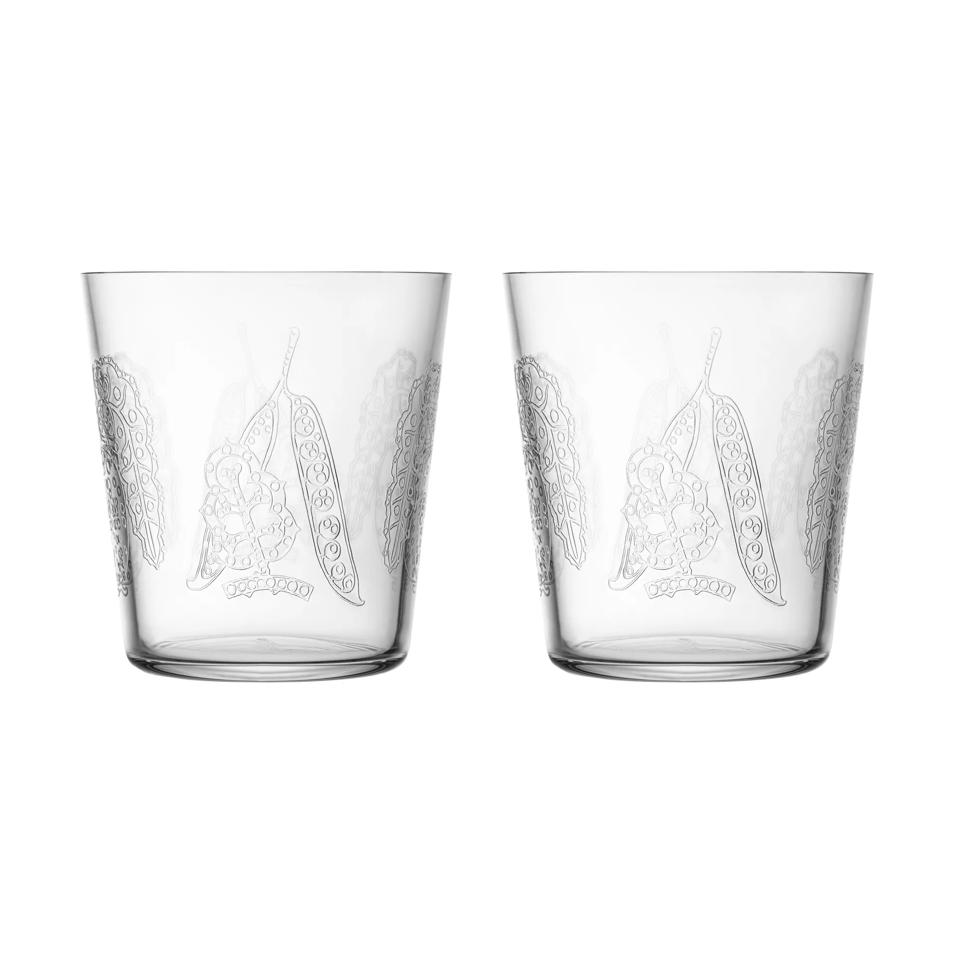 2 verres à boire Taika Sato 38 cl, Transparent Iittala