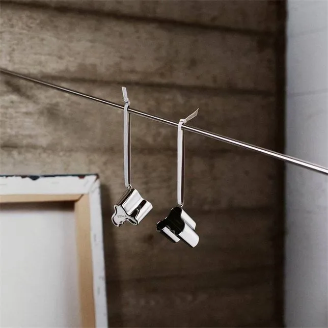 Aalto suspension décorative en métal, Argent Iittala