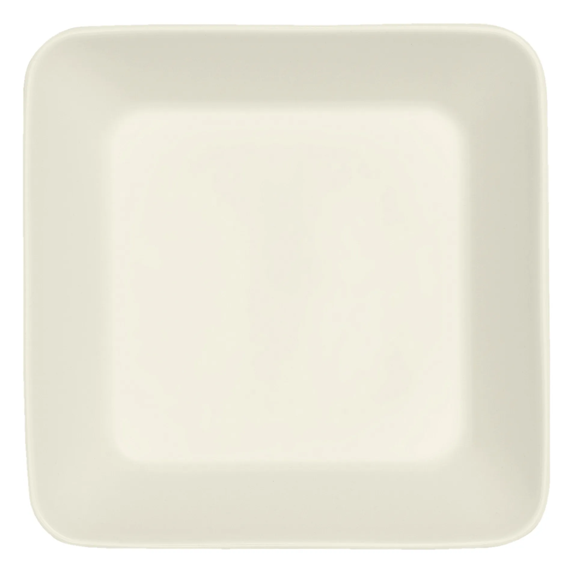 Assiette carrée Teema blanche, blanc Iittala