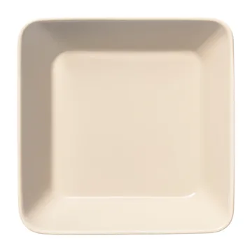 Assiette carrée Teema blanche - Lin - Iittala