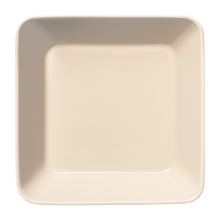Assiette carrée Teema blanche - Lin - Iittala