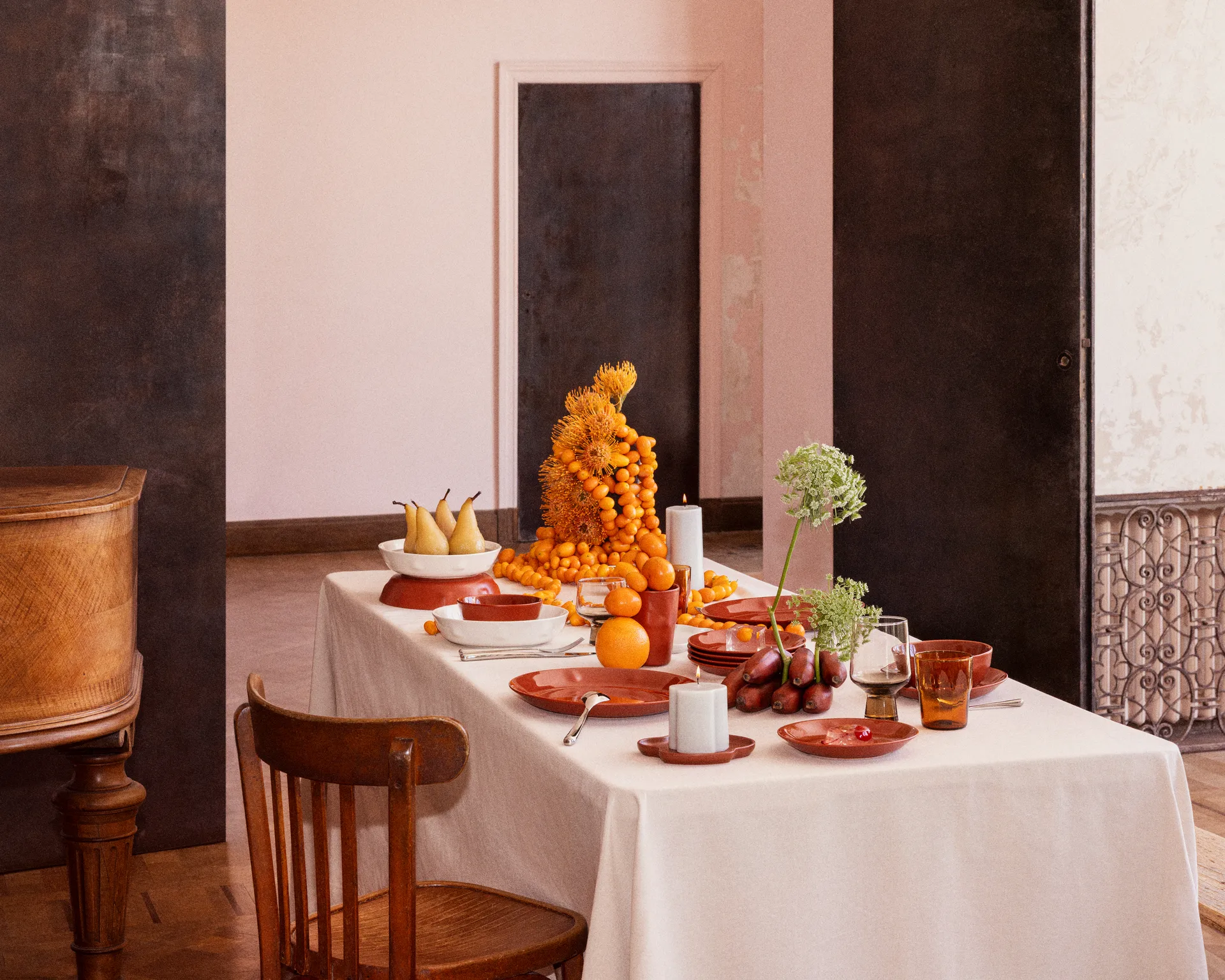 Assiette creuse Solare Ø22 cm, Terracotta Iittala