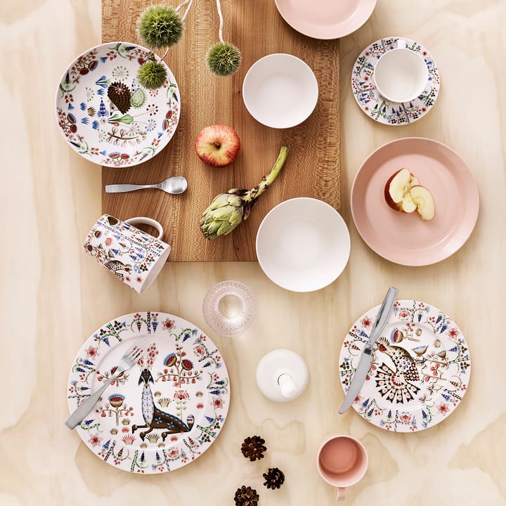Assiette creuse Taika Siimes 20cm, Blanc Iittala