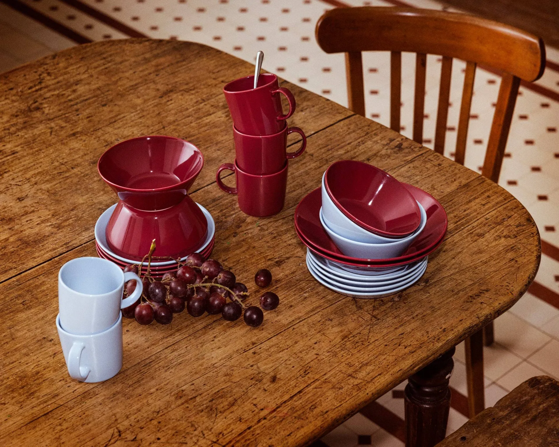 Assiette creuse Teema, Cerise Iittala