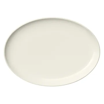 Assiette Essence oval 25 cm - Blanc - Iittala