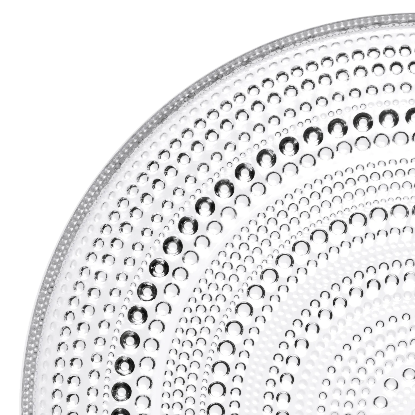 Assiette Kastehelmi Ø24,8 cm, transparent Iittala